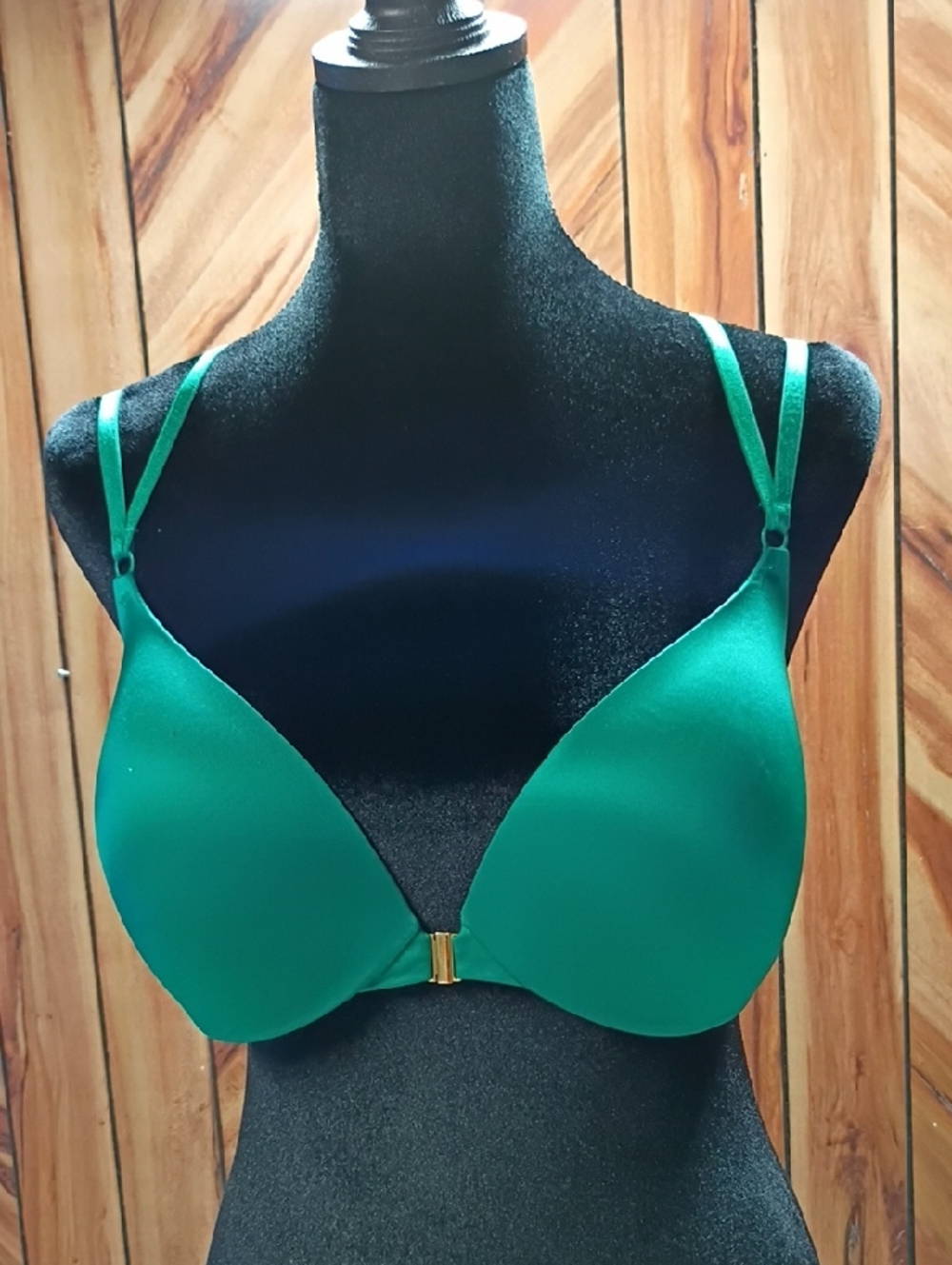 Victoria's Secret So Obsessed Padded Push-up Bra Emerald Green 38/C